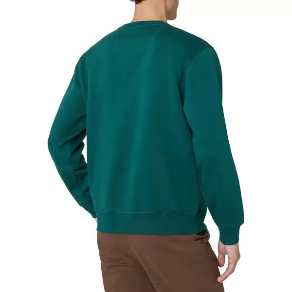 Chaps Men's Sweatshirt - Classic Fit Fleece Crewneck Pullover Sweatshirt for Men 