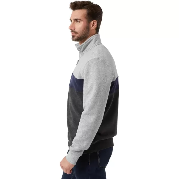 Chaps Men's Sweatshirt - Coastal Fleece Quarter Zip Pullover Sweatshirt for Men 