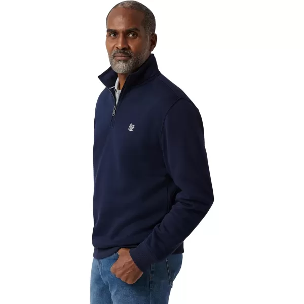 Chaps Men's Sweatshirt - Coastal Fleece Quarter Zip Pullover Sweatshirt for Men 