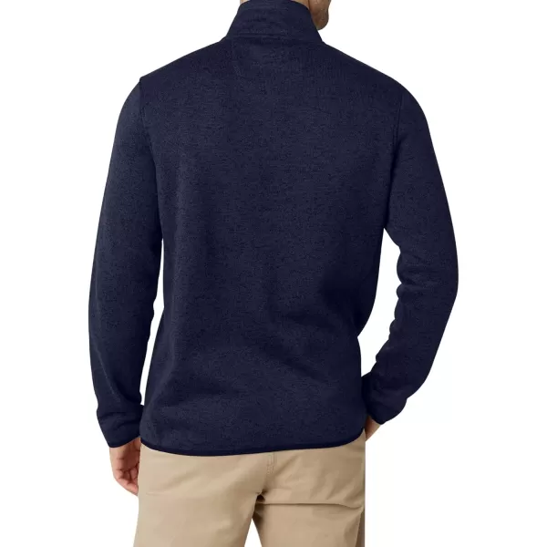 Chaps Men's Sweatshirt - Coastal Fleece Quarter Zip Pullover Sweatshirt for Men 