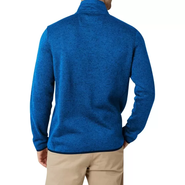 Chaps Men's Sweatshirt - Coastal Fleece Quarter Zip Pullover Sweatshirt for Men 
