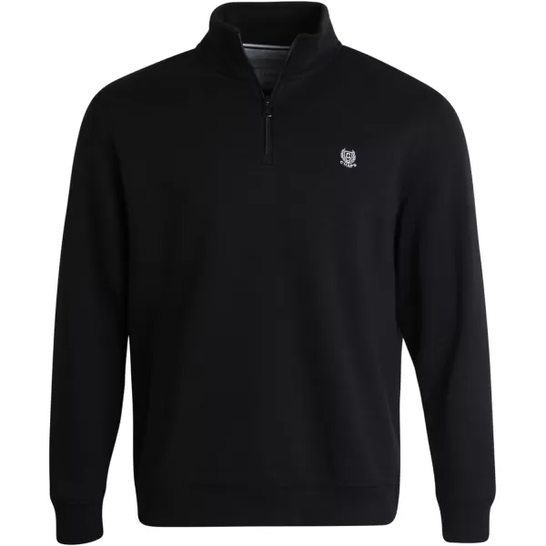 Chaps Men's Sweatshirt - Coastal Fleece Quarter Zip Pullover Sweatshirt for Men 