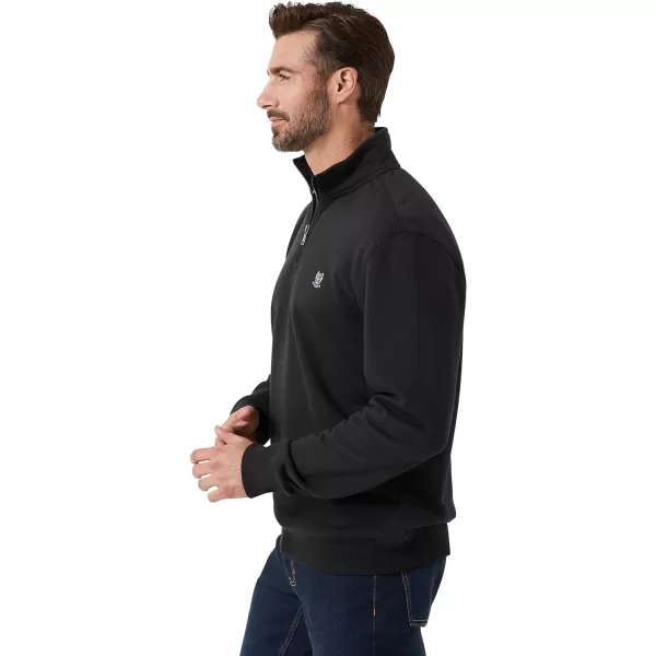Chaps Men's Sweatshirt - Coastal Fleece Quarter Zip Pullover Sweatshirt for Men 
