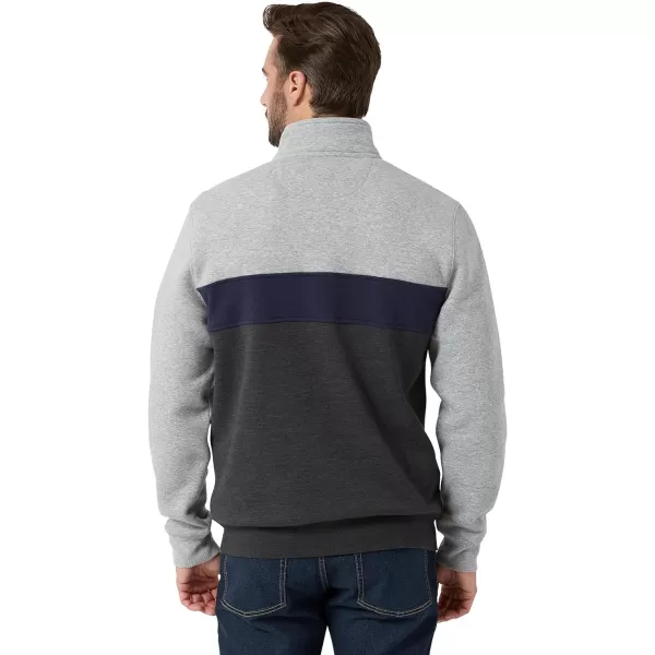 Chaps Men's Sweatshirt - Coastal Fleece Quarter Zip Pullover Sweatshirt for Men 