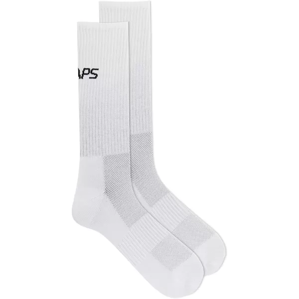 Chaps Sport Cushioned Repreve Athletic Socks-6 Pair Pack-Breathable Front Mesh and Arch Support, Men's Shoe Size: 6-12)
