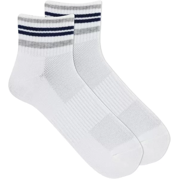 Chaps Sport Cushioned Repreve Athletic Socks-6 Pair Pack-Breathable Front Mesh and Arch Support, Men's Shoe Size: 6-12