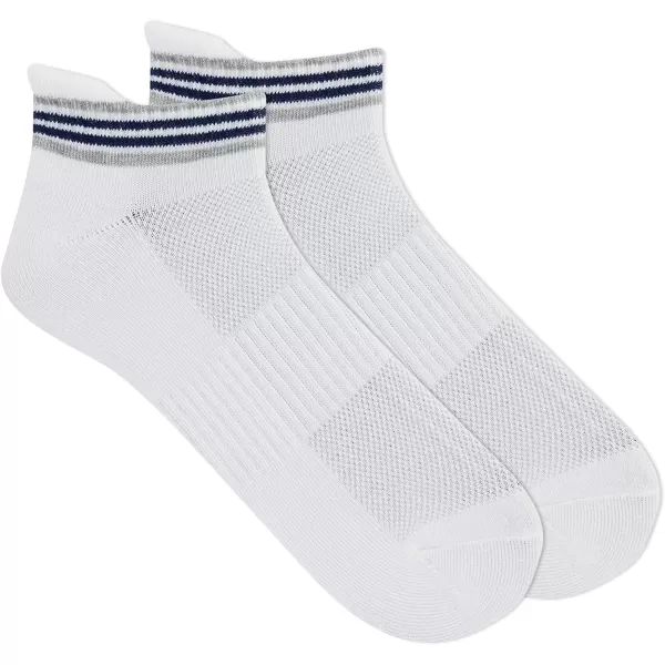 Chaps Sport Cushioned Repreve Athletic Socks-6 Pair Pack-Breathable Front Mesh and Arch Support, Men's Shoe Size: 6-12
