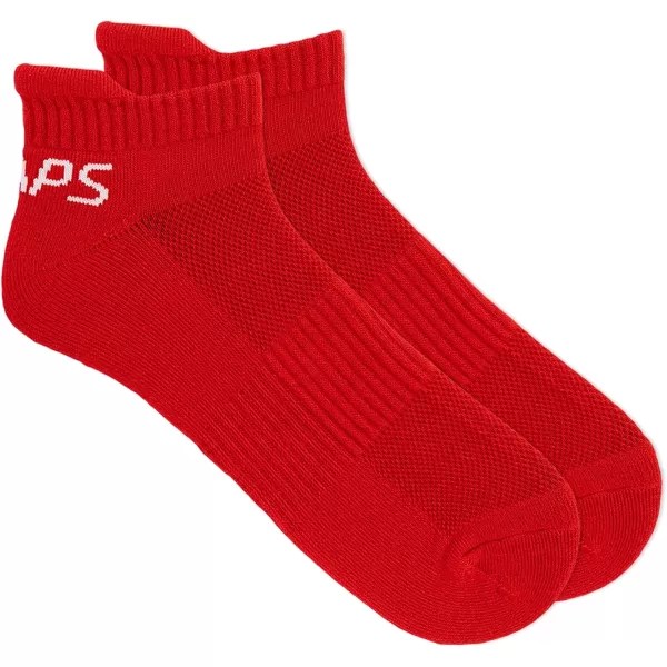 Chaps Sport Cushioned Repreve Athletic Socks-6 Pair Pack-Breathable Front Mesh and Arch Support, Men's Shoe Size: 6-12)