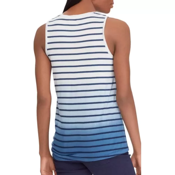 Chaps Women's Flag Lake Knot-Front Tank Top