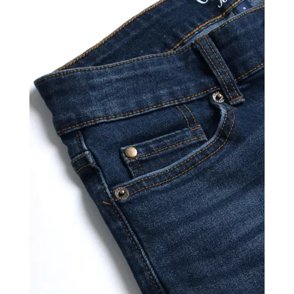 Chaps Women's Jeans - Regular Fit Straight Leg Jeans - Comfort Stretch Denim Jeans for Women