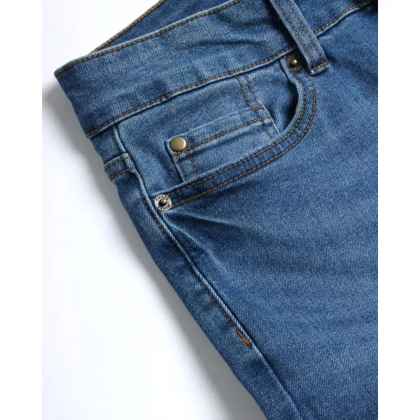 Chaps Women's Jeans - Regular Fit Straight Leg Jeans - Comfort Stretch Denim Jeans for Women