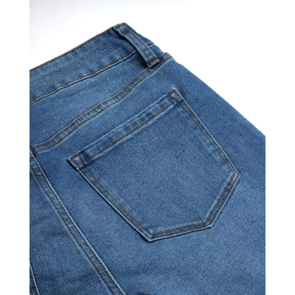 Chaps Women's Jeans - Regular Fit Straight Leg Jeans - Comfort Stretch Denim Jeans for Women