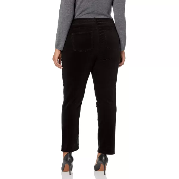 Chaps Women's Plus Size 21 Wale Straight Corduroy-Pant