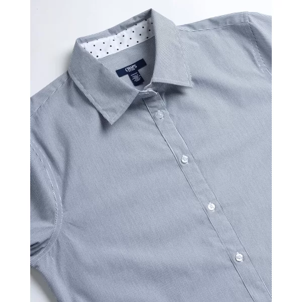 Chaps Women's Shirt - Classic Fit Button Down Long Sleeve Shirt - Wrinkle Resistant Casual Blouse for Women 