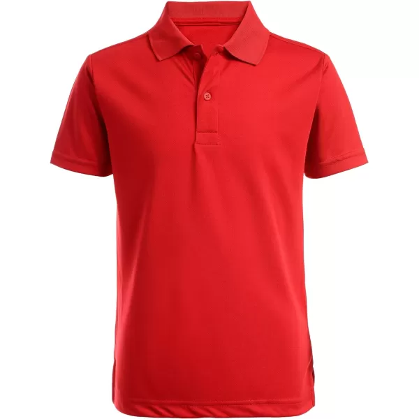 Chaps Young Men's Uniform Short Sleeve Performance Polo