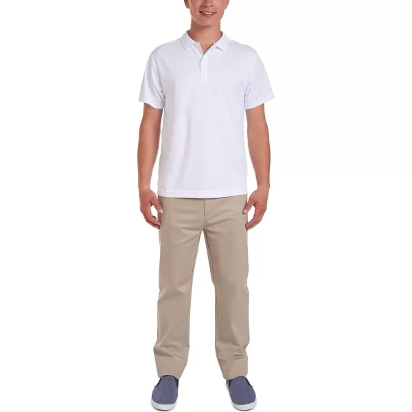 Chaps Young Men's Uniform Short Sleeve Performance Polo