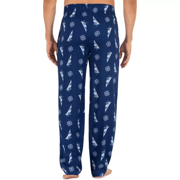 Chaps mens Rayon Printed Woven Sleep PantPajama Bottom