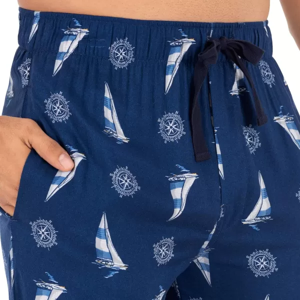 Chaps mens Rayon Printed Woven Sleep PantPajama Bottom