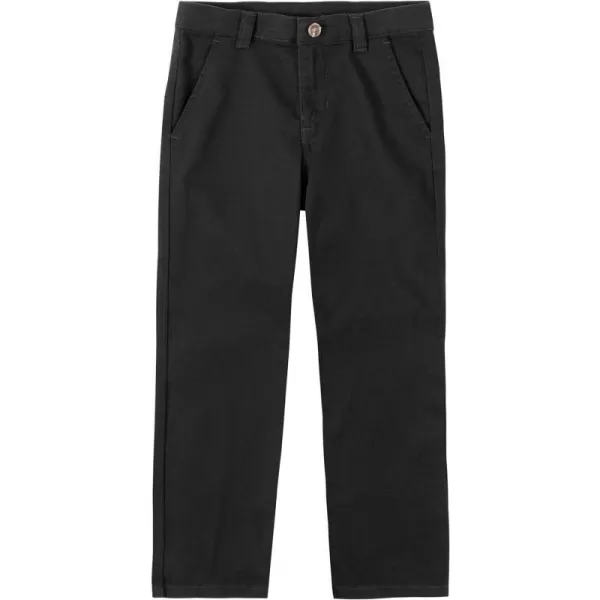 Chaps Boys' School Uniform Chino Twill Pant