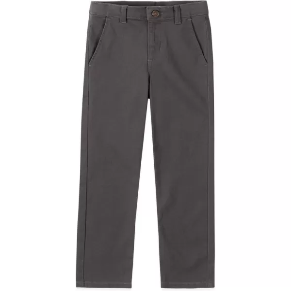 Chaps Boys' School Uniform Chino Twill Pant