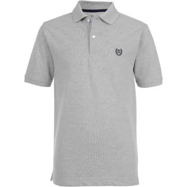 Chaps Boys' Short Sleeve Solid Polo Shirt