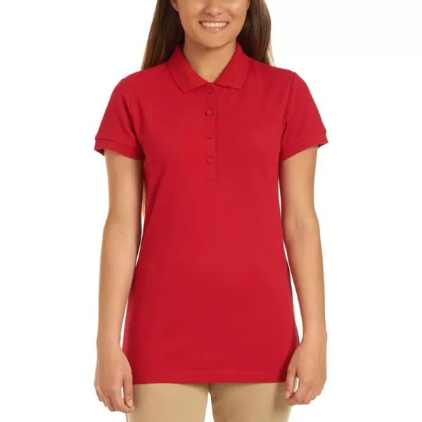 Chaps Junior's Uniform Short Sleeve Stretch Pique Polo