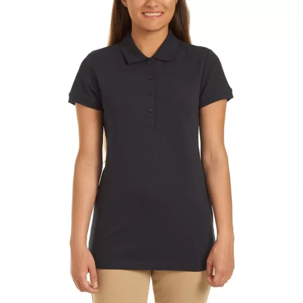 Chaps Junior's Uniform Short Sleeve Stretch Pique Polo