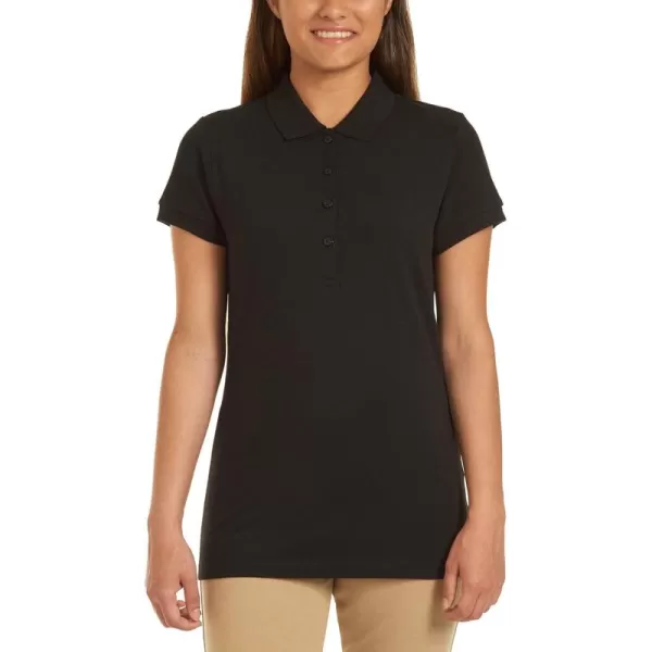 Chaps Junior's Uniform Short Sleeve Stretch Pique Polo