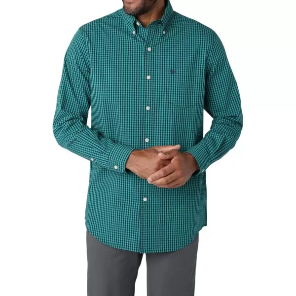 Chaps Men's Button Down Shirt - Long Sleeve Collared Shirt for Men: Wrinkle-Resistant, Sustainable 
