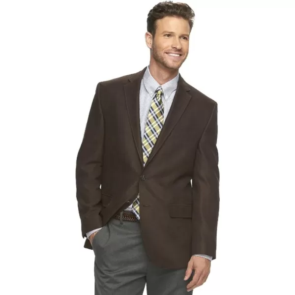 Chaps Men's Classic Fit Sport Faux SueedeSport Coat Suit Jacket