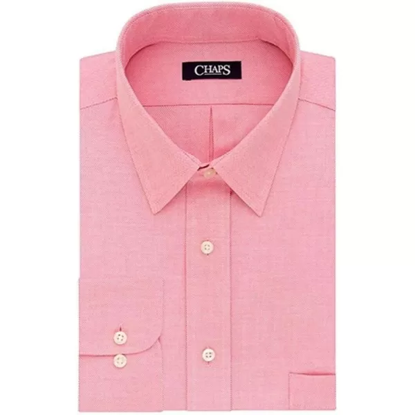 Chaps Men's Dress Shirt Regular Fit Stretch Collar Stripe