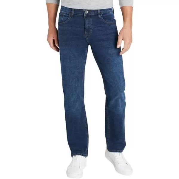 Chaps Men's Jeans - Classic Fit Straight Leg Jeans - Comfort Stretch Denim Jeans for Men