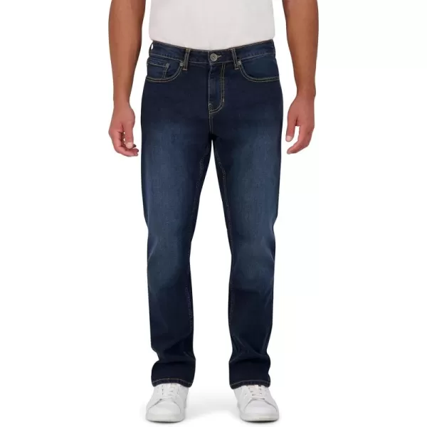 Chaps Men's Jeans - Straight Leg Comfort Stretch Denim Jeans - Regular Slim Fit Jeans for Men