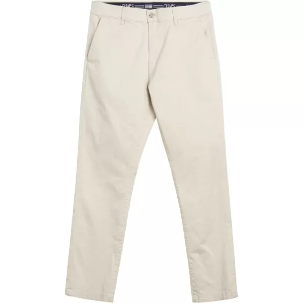 Chaps Men's Khaki Pants - Slim Fit Comfort Stretch Cotton Pant - Casual Chinos with Flex Waistband for Men