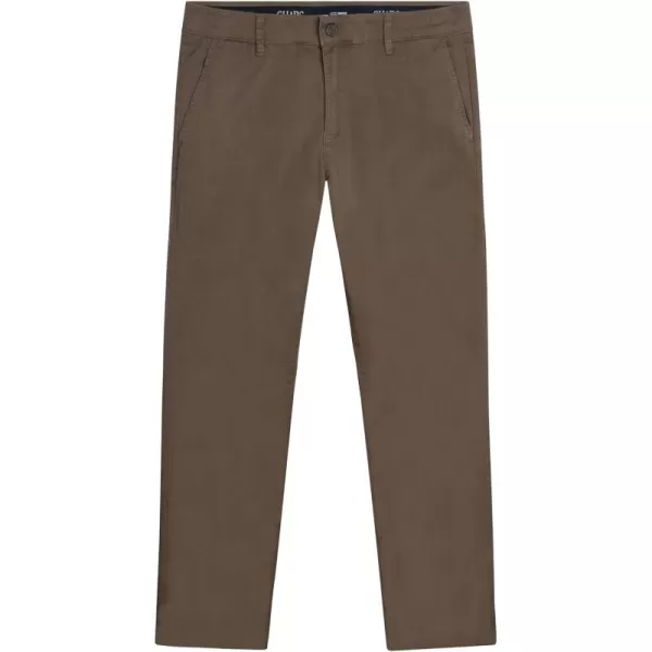 Chaps Men's Khaki Pants - Slim Fit Comfort Stretch Cotton Pant - Casual Chinos with Flex Waistband for Men