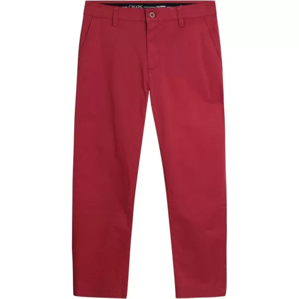 Chaps Men’s Pants – 5 Pocket Flex Waistband Straight Fit Pants - Casual Stretch Chino Pants for Men