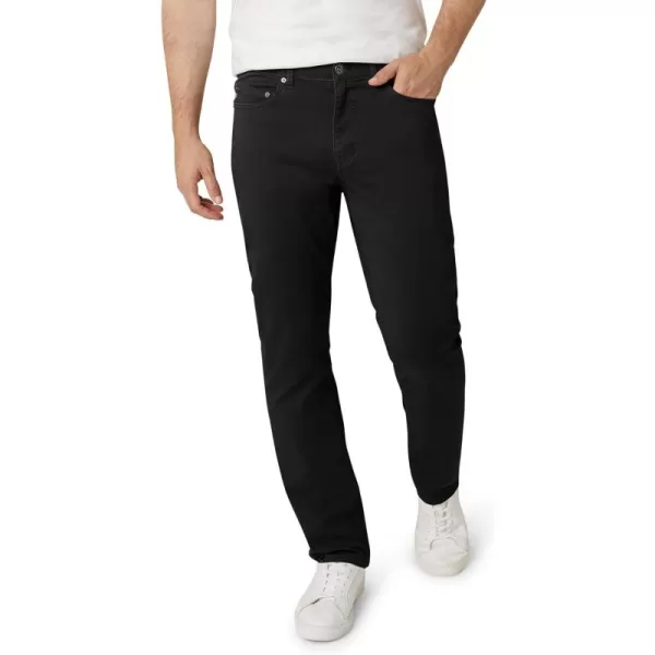 Chaps Men’s Pants – 5 Pocket Flex Waistband Straight Fit Pants - Casual Stretch Chino Pants for Men