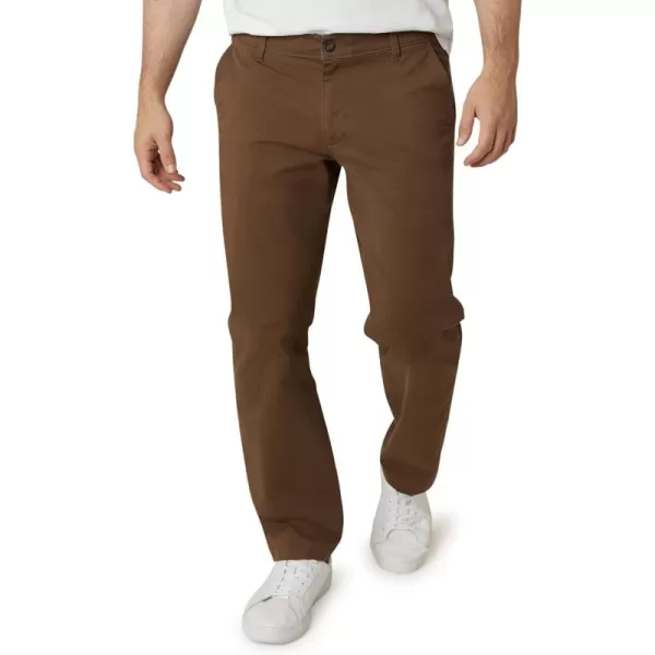 Chaps Men’s Pants – 5 Pocket Flex Waistband Straight Fit Pants - Casual Stretch Chino Pants for Men