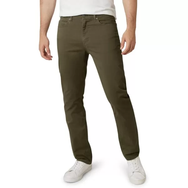 Chaps Men’s Pants – Modern Tech Stretch 5 Pocket Slim Fit Pants - Casual Stretch Flex Chino Pants for Men