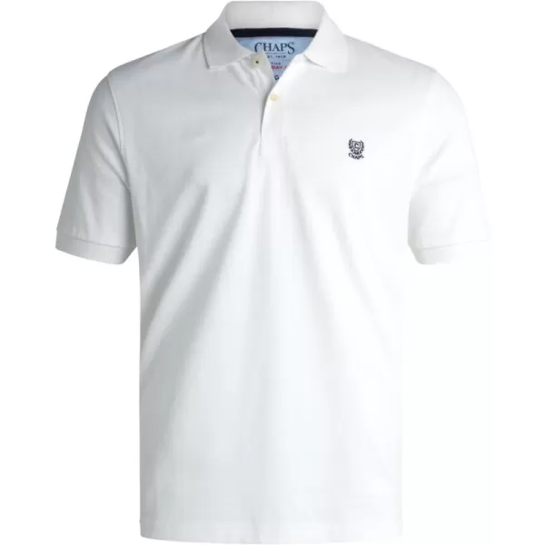 Chaps Men's Polo Shirt - Classic Fit Short Sleeve Casual Cotton Polo Shirt – Golf Shirt for Men 