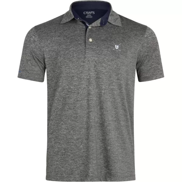 Chaps Men's Polo Shirt - Dry Fit Performance Short Sleeve Golf Polo Shirt for Men 