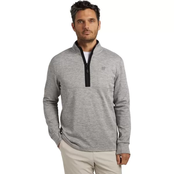 Chaps Men’s Quarter Zip Sweater - UPF 50+ Lightweight Dry Fit Sweater Fleece Golf Pullover for Men 