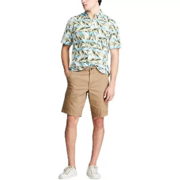 Chaps Men's Regular-fit Short Sleeve Wrinkle Resistant Sportshirt 