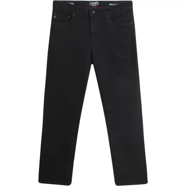 Chaps Men's Relaxed Fit Jeans - Straight Leg Stretch Comfort Denim Jeans for Men