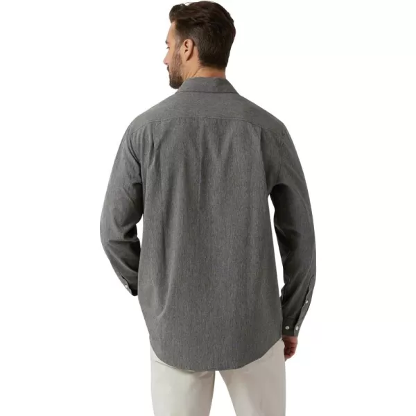 Chaps Men's Shirt - Classic Fit Button Down Long Sleeve Shirt - Wrinkle Resistant Casual Woven Shirt for Men 