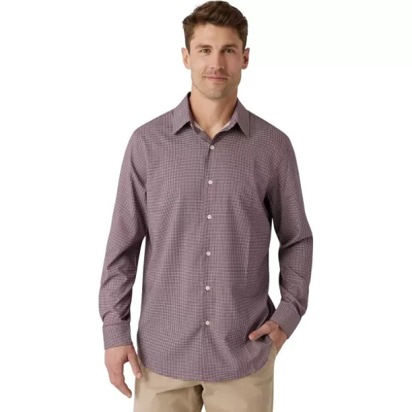 Chaps Men's Shirt - Classic Fit Button Down Long Sleeve Shirt - Wrinkle Resistant Casual Woven Shirt for Men 