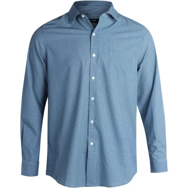 Chaps Men's Shirt - Classic Fit Button Down Long Sleeve Shirt - Wrinkle Resistant Casual Woven Shirt for Men 