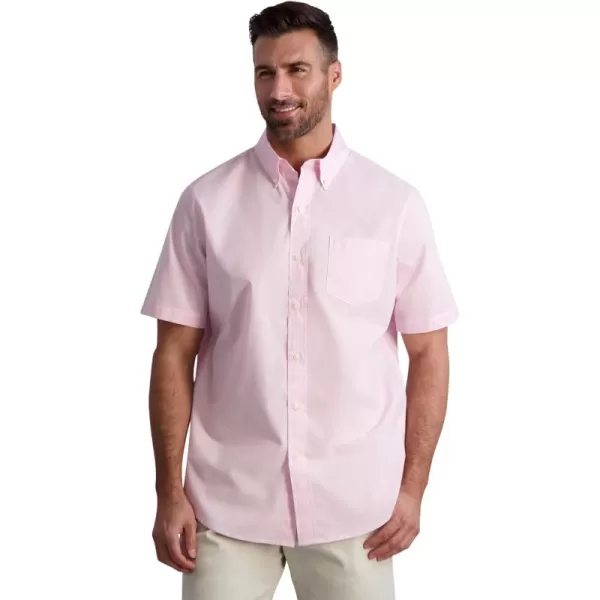 Chaps Men's Shirt - Classic Fit Short Sleeve Button Down Collared Shirt 