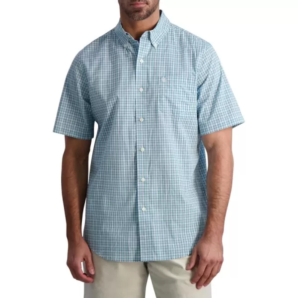 Chaps Men's Shirt - Classic Fit Short Sleeve Button Down Collared Shirt 