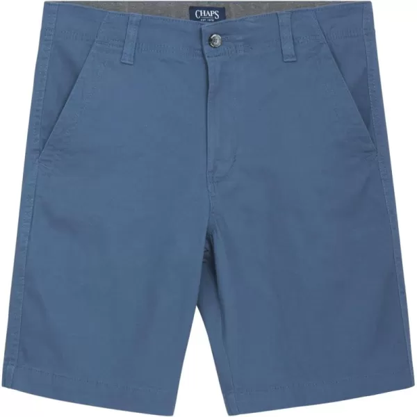 Chaps Men's Shorts - Classic Fit Khaki Shorts - Flat Front Above The Knee Shorts for Men 